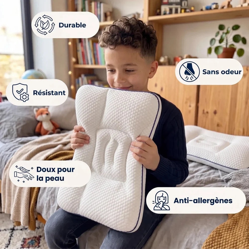 Oreiller ergonomique pour enfant