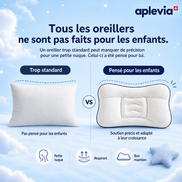 Oreiller ergonomique pour enfant