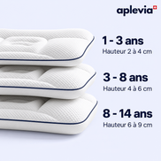 Oreiller ergonomique pour enfant